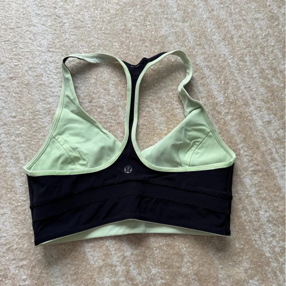 Women's Light Green Sports Bra